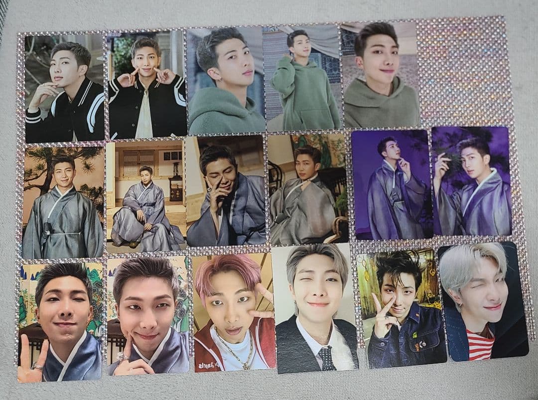 BTS RM ナムジュン トレカ ミニフォトカード プレミアムフォト セット