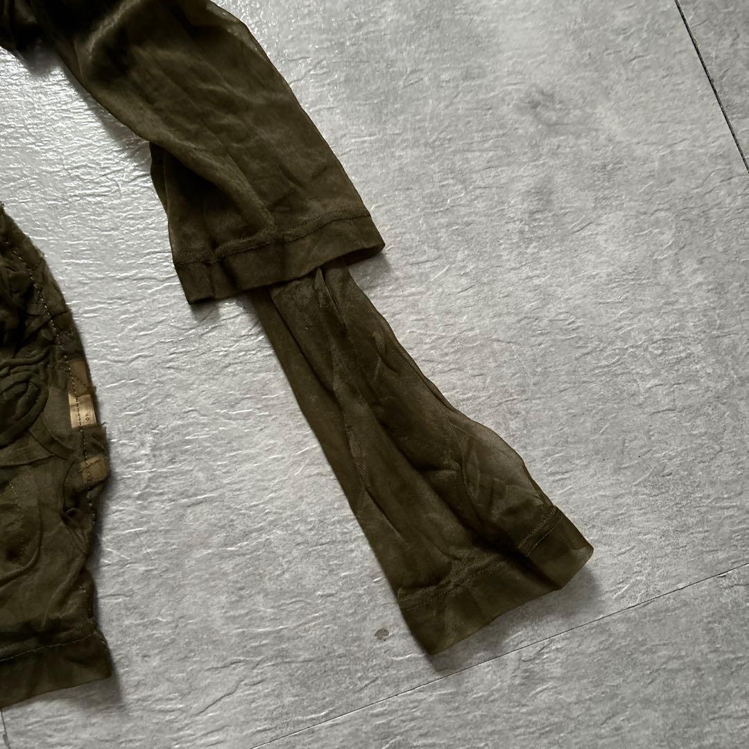 コムデギャルソン コムコムvintageパワーネットトップスカットソー希少