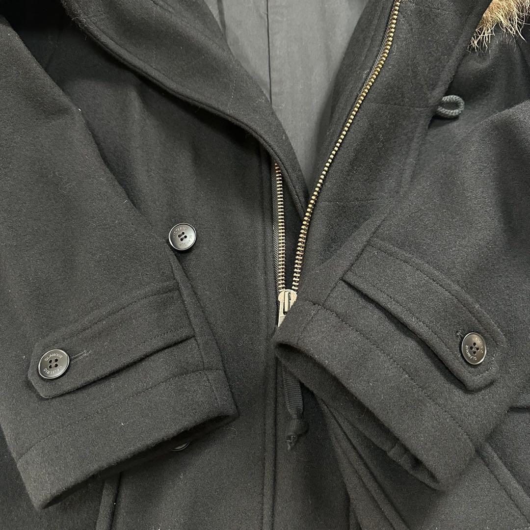 【美品】HYSTERIC GLAMOUR ラクーンファーコート M 黒