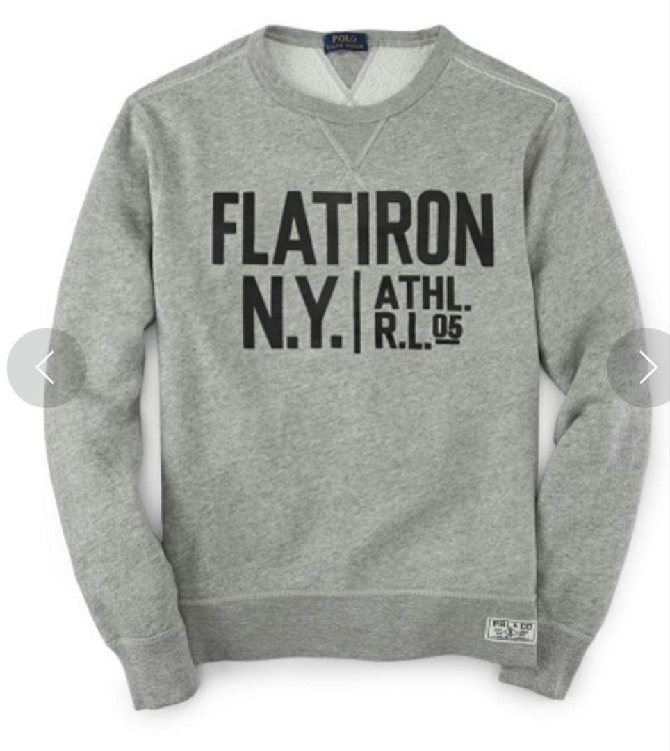 タグ付　ラルフローレン　グラフィック　スウェットシャツ　トレーナー