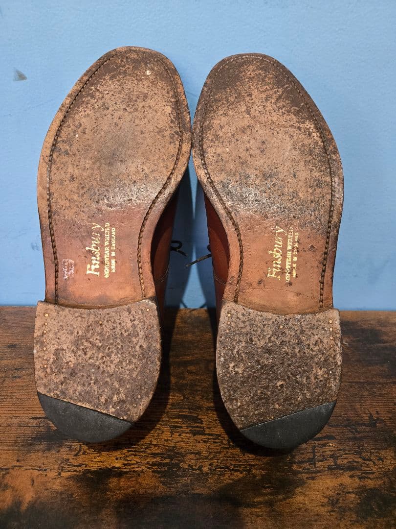 FINSBURY　フィンズベリー　外羽根Uチップシューズ