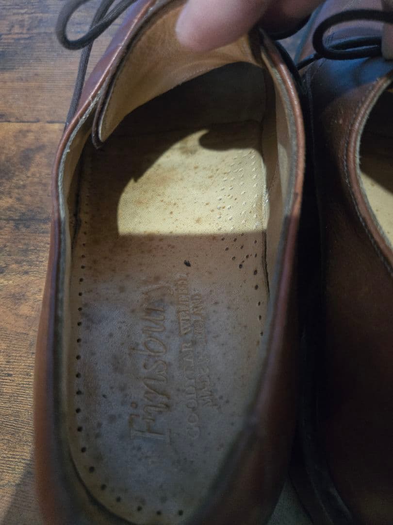 FINSBURY　フィンズベリー　外羽根Uチップシューズ