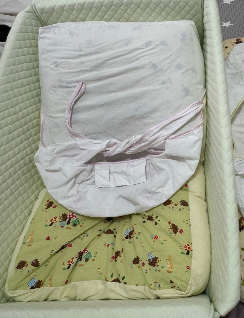 天使の寝床　青葉　cカーブクッション　まんまる育児　背中スイッチ防止