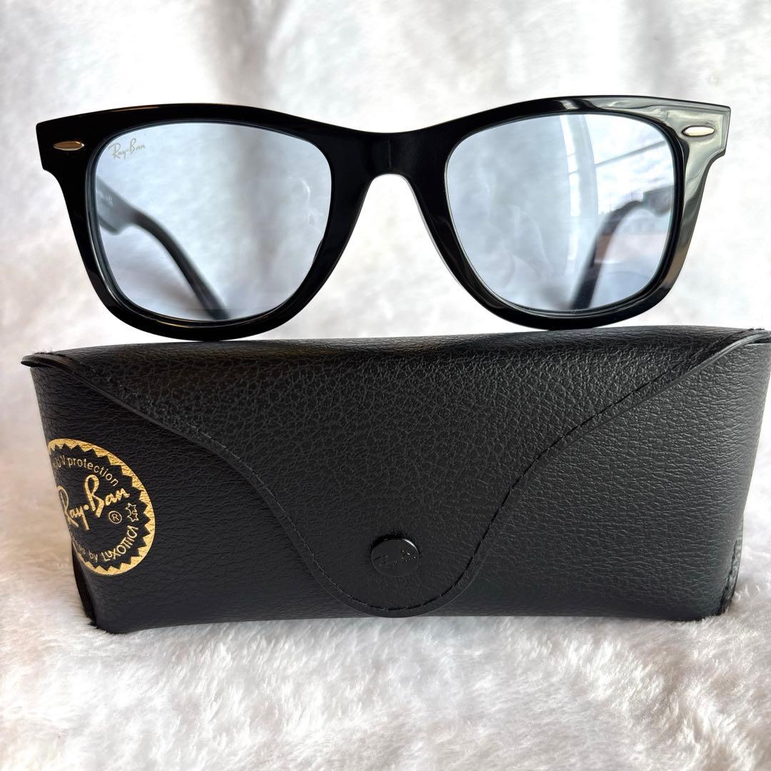 美品 Ray-Ban レイバン RB2140-F 901/64 ブルー 木村拓哉