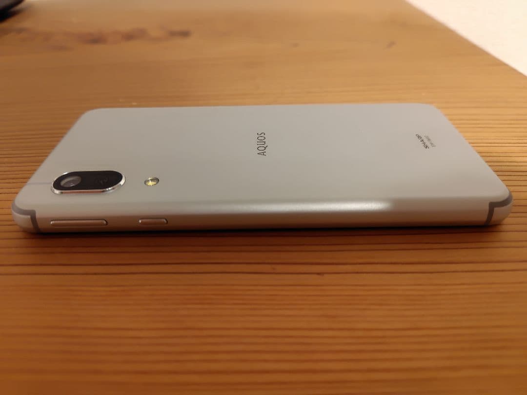 【美品】AQUOS sense3 SH-RM12 シルバー SIMフリー