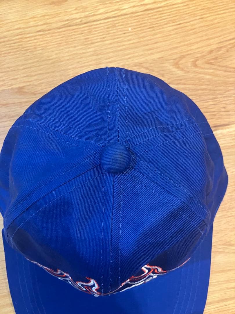 非売品❗️90s サッカー 日本代表 キャップ 炎モデル 1996 フレイム刺繍