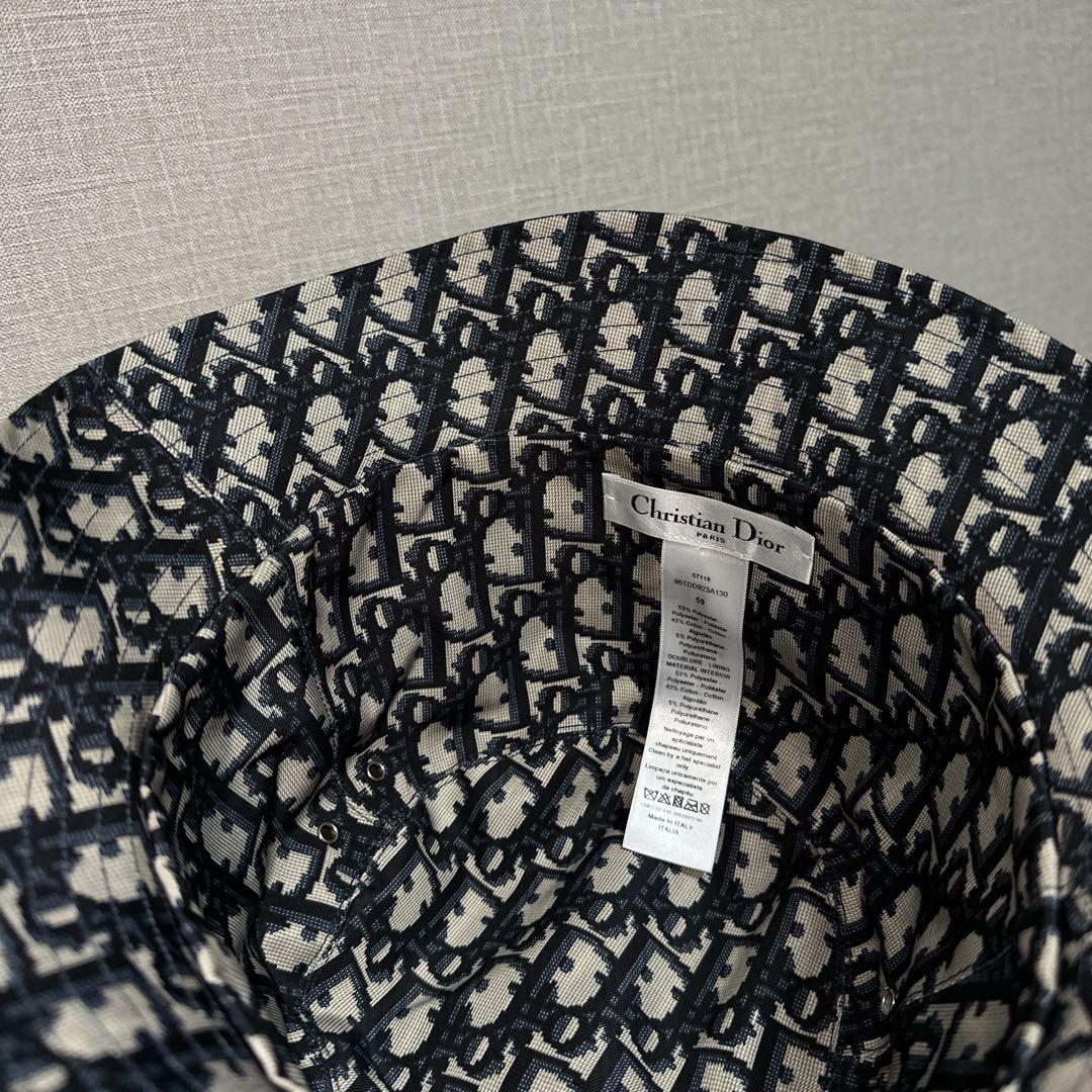 DIOR バケットハット ネイビー ボブハット ディオール 帽子