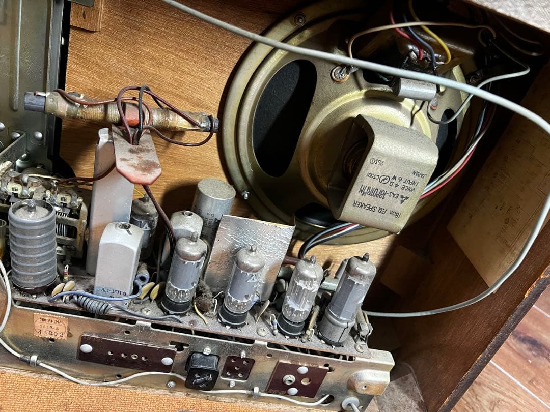 美品 NATIONAL RE-760 真空管ラジオ　FM/AM OK 通電OK