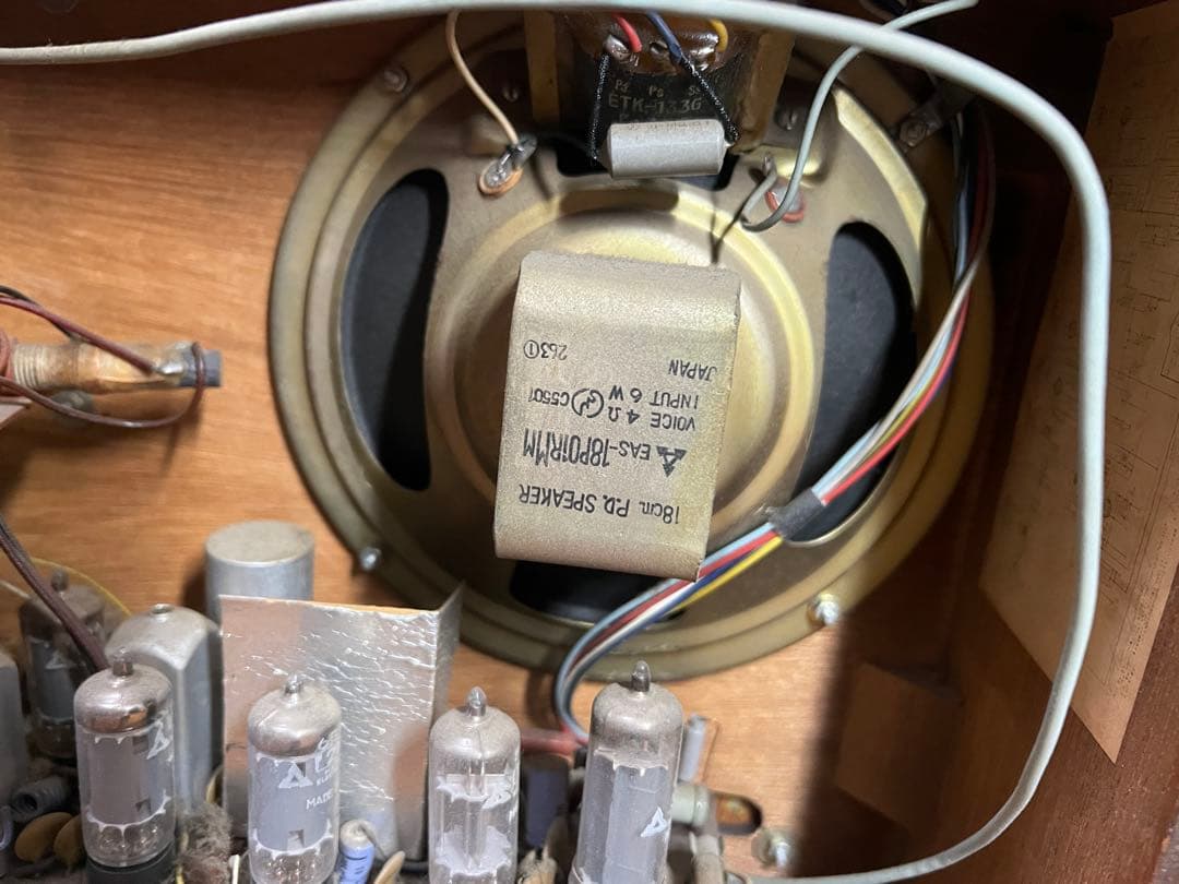 美品 NATIONAL RE-760 真空管ラジオ　FM/AM OK 通電OK