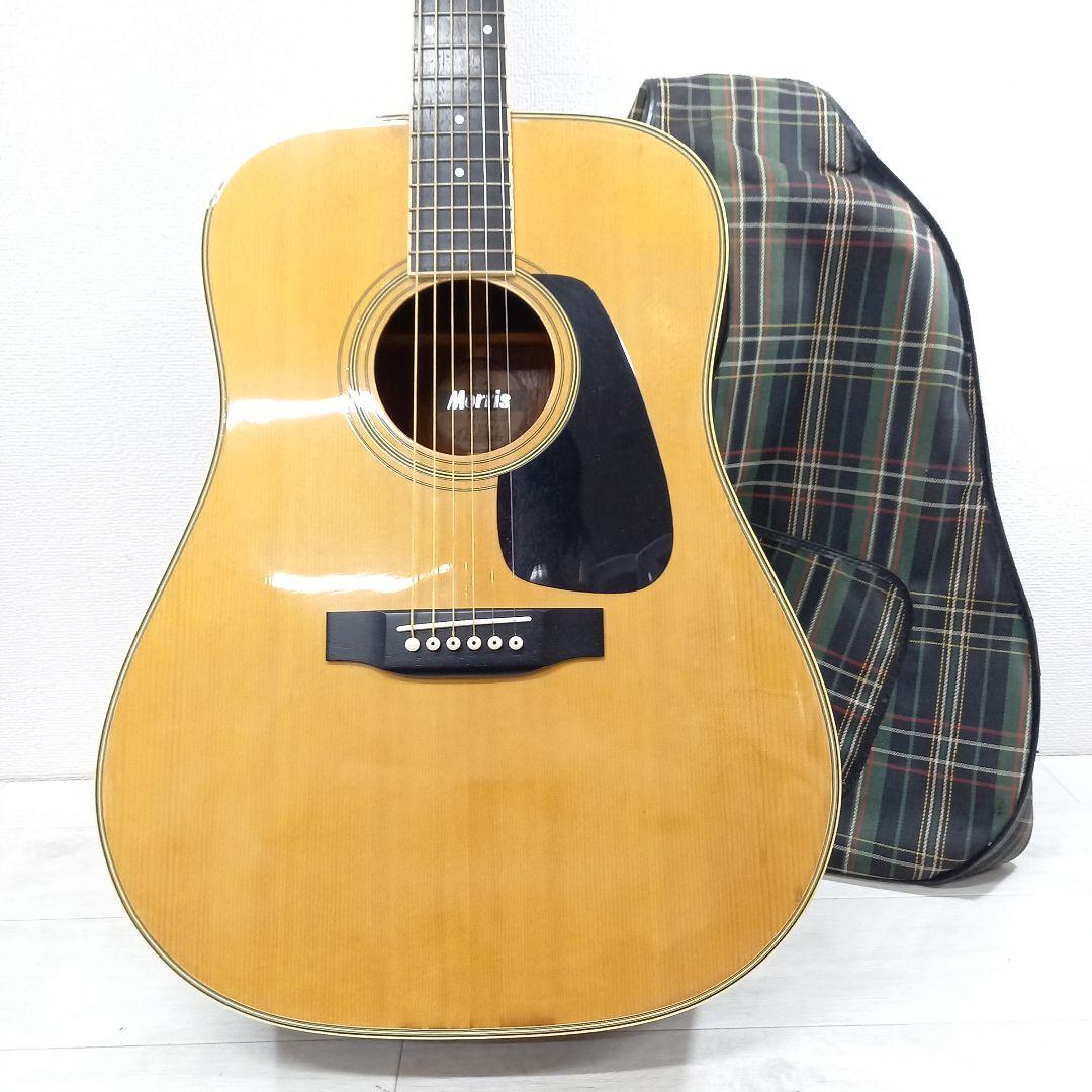 メンテナンス済み☆Morris アコースティックギター MD-505 日本製