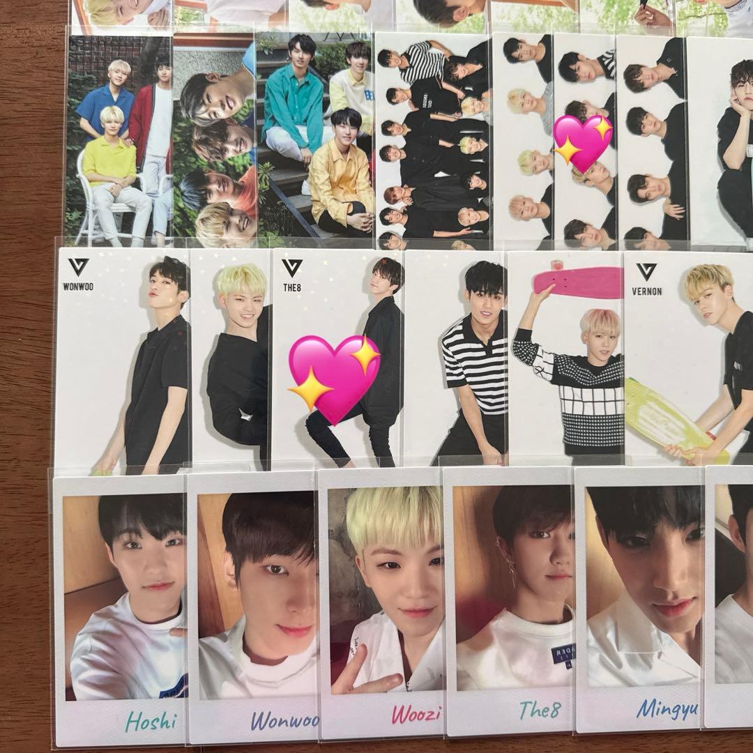 SEVENTEEN DIAMOND EDGE トレカ ホロ ペア