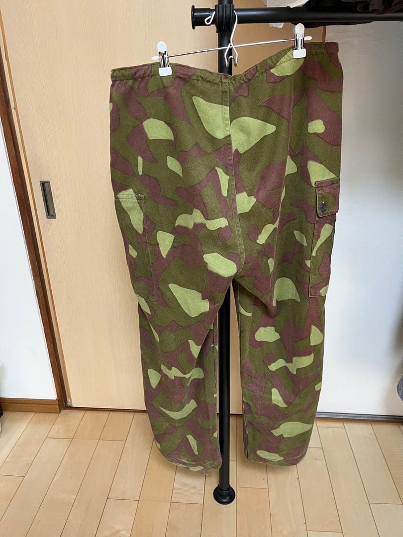 60年代 60s フィンランド軍 M62 フィールドパンツ リバーシブル