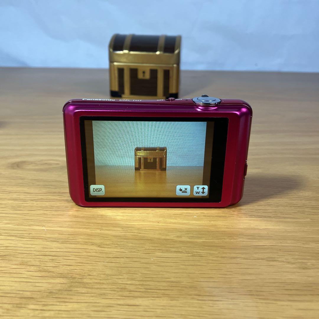 【美品】LUMIX DMC-FH7 人気色 かわいいピンク系