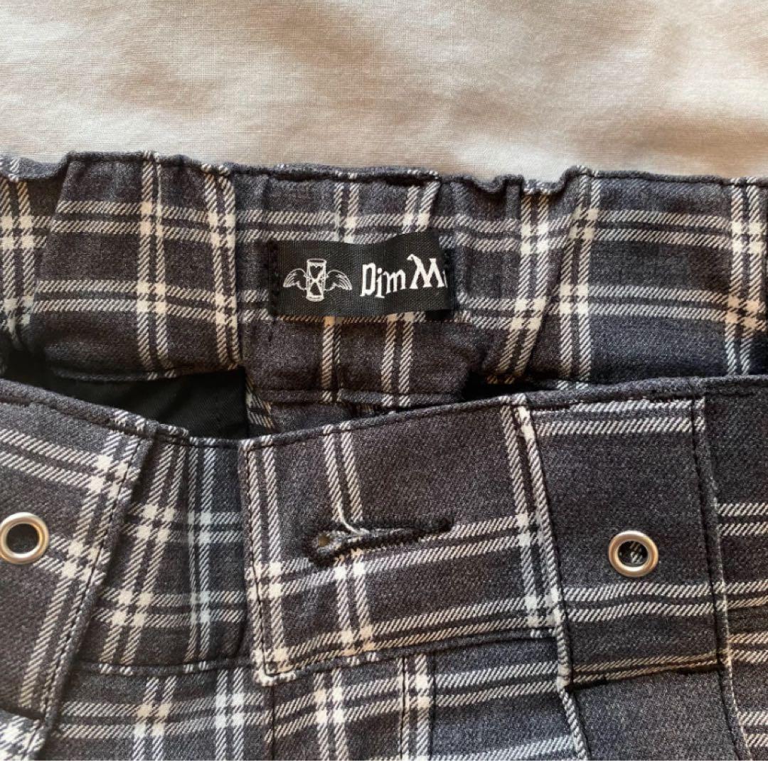 DimMoire PUNKワイドパンツ【チェック】