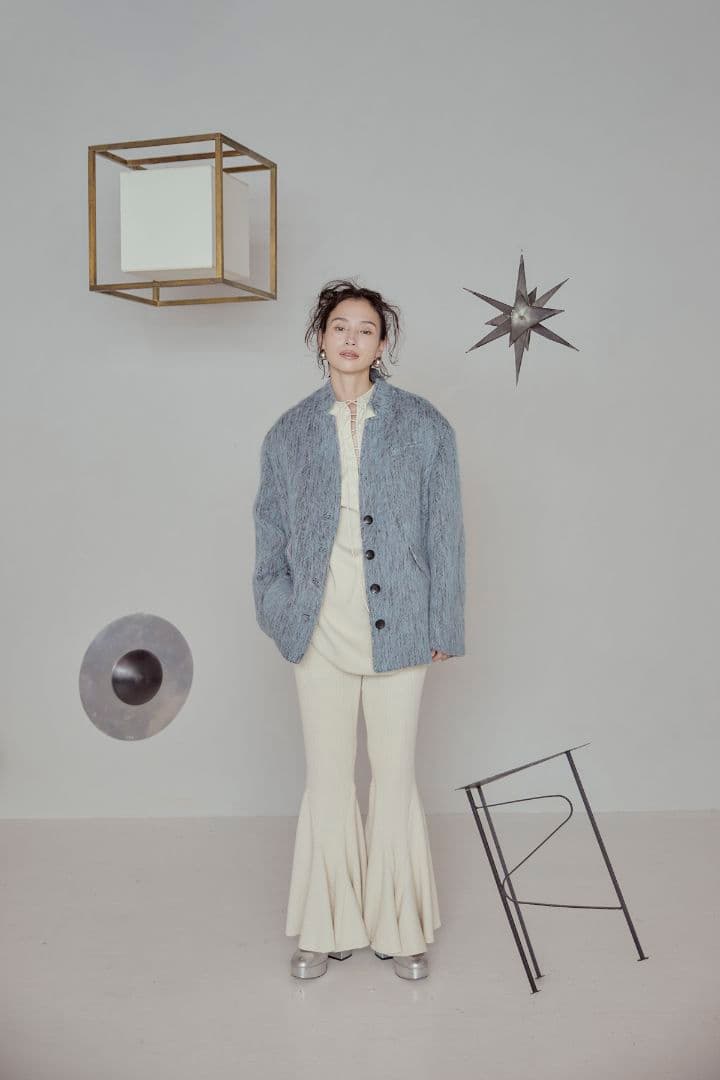 【即完売】SOLOV 2022aw THERMAL RUFFLE PANTS