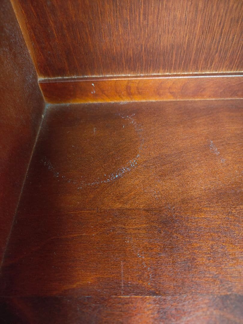 北海道民芸家具 食器棚 カップボード 飾り棚 キャビネット