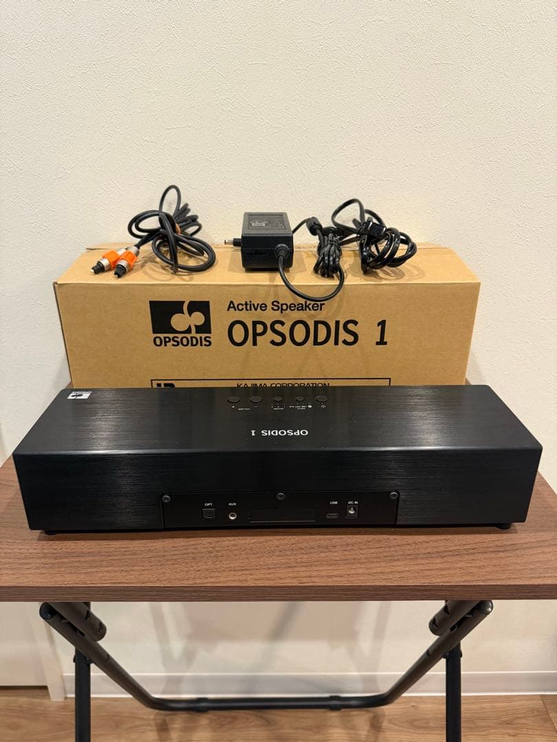 鹿島建設　OPSODIS 1 アクティブスピーカー