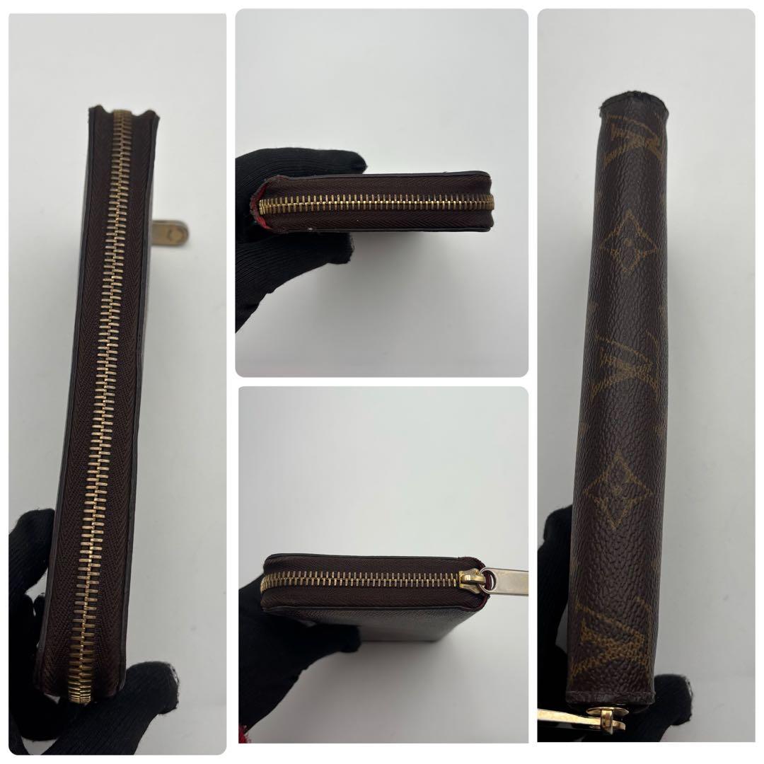 【新型モデル】 ルイヴィトン モノグラム コクリコ ジッピーウォレット 長財布