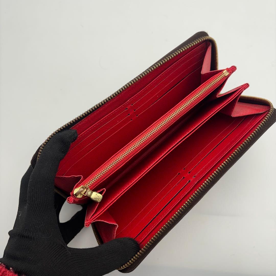 【新型モデル】 ルイヴィトン モノグラム コクリコ ジッピーウォレット 長財布