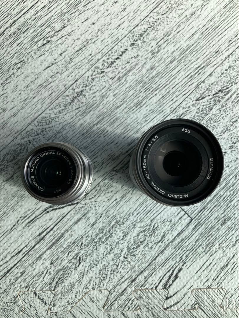 OLYMPUS E-PL6 ミラーレス一眼 ホワイト ストラップ付き