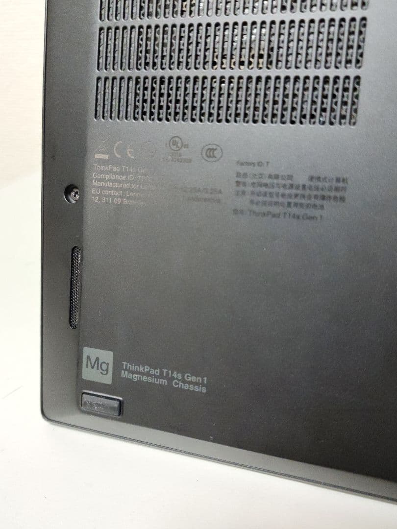 美品　ThinkPad T14s i7-10610U/32GB/1TB/4K