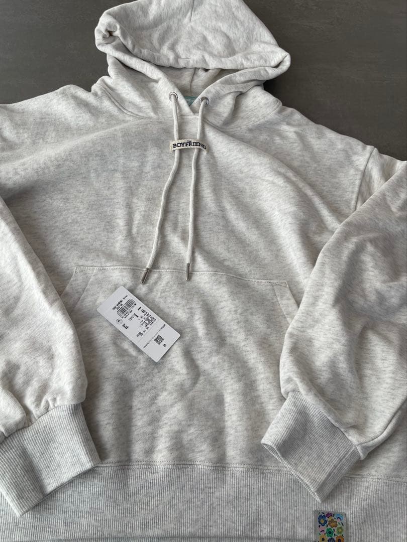 boyfriend ボーイフレンド2 niko and パーカー Mグレー