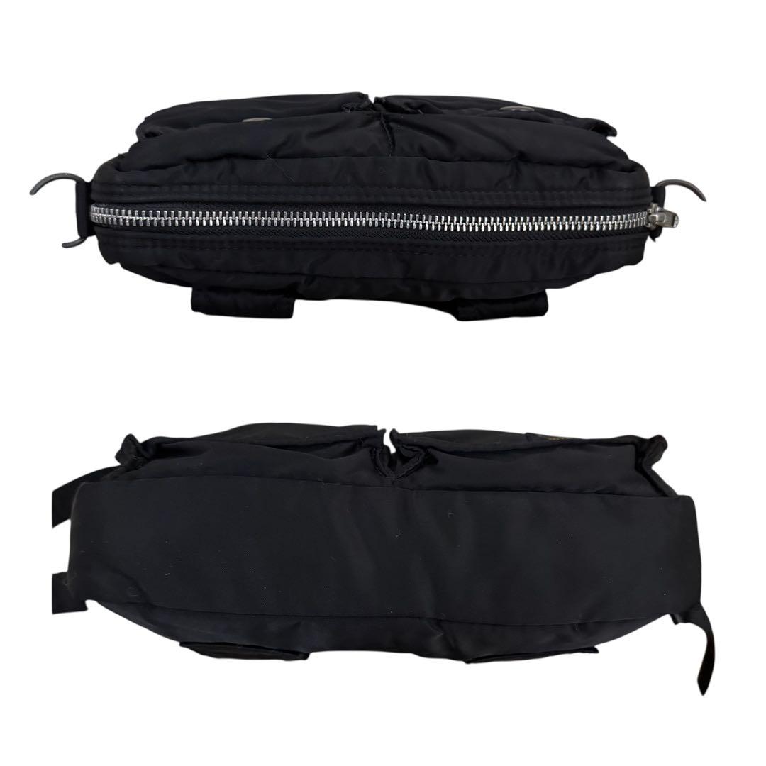 PORTER ポーター　ショルダーバッグ　タンカー　ブラック　ナイロン　斜め掛け