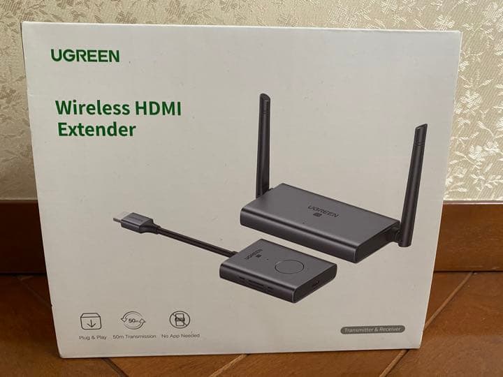 ワイヤレスHDMIトランスミッター　UGREEN CM506