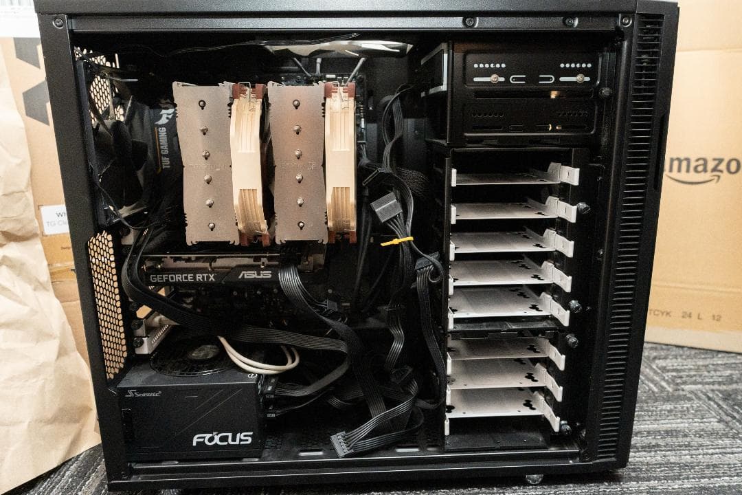 ゲーミングPCむけ部品セット（SSD/HDDなし） 5800X＆RTX3060