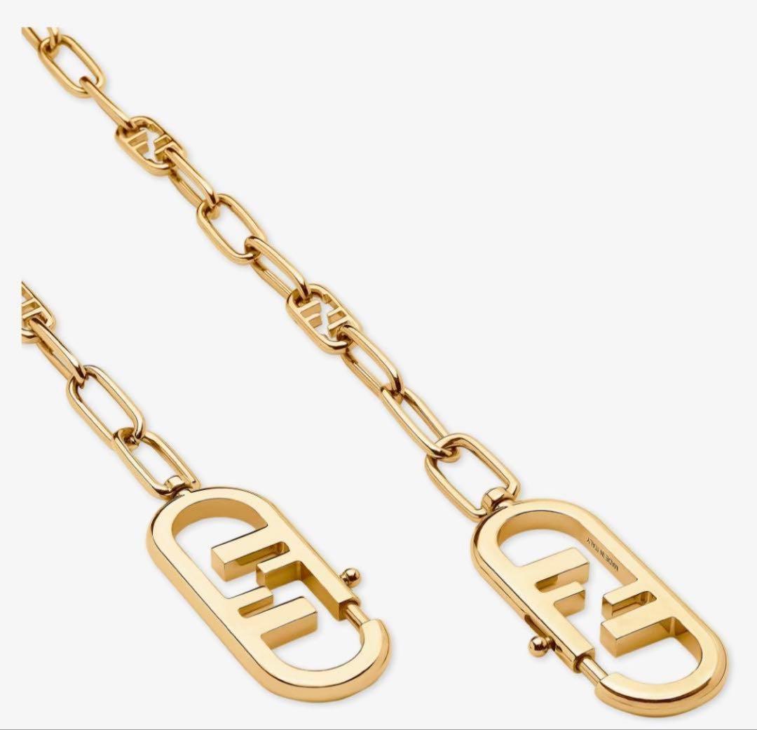 フェンディ★オーロック★チェーンストラップ★ゴールド★ストラップユー