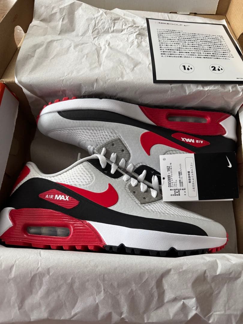 新品　NIKE ナイキ　AIR MAX 90 G TB ゴルフシューズ