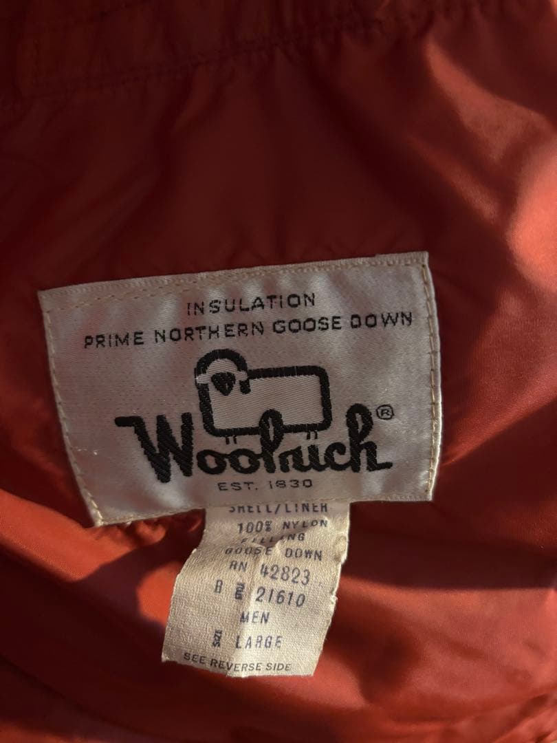 WOOLRICH ウールリッチ ダウンジャケット ヴィンテージ　rust