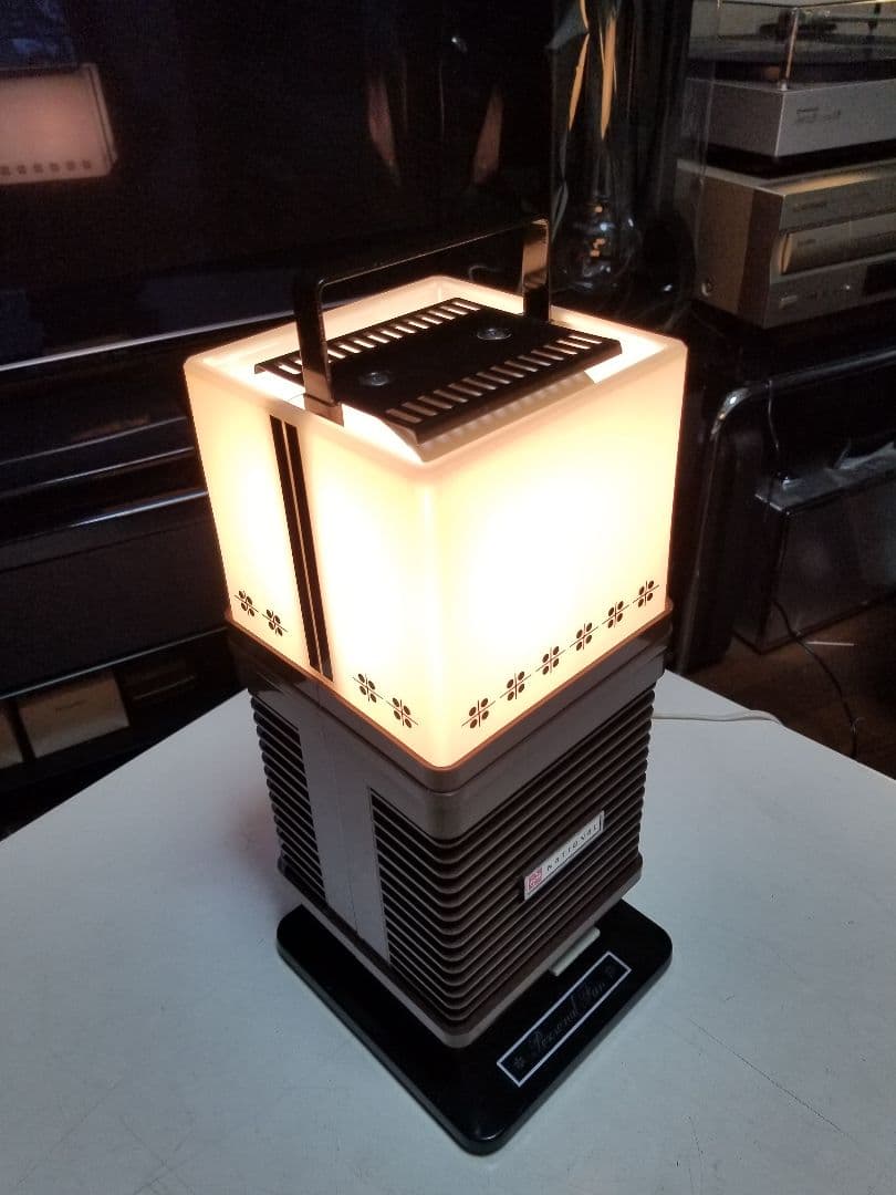 希少　モデル　ナショナル　F-10LA 照明付　扇風機 パーソナルファン