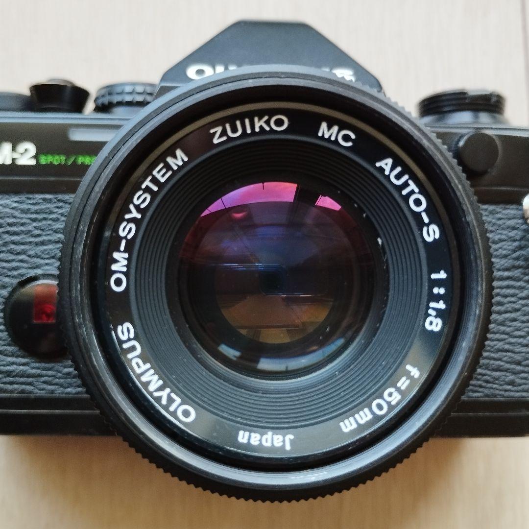 【液晶難あり】オリンパス　OM-2 Spot / Program　50mmレンズ