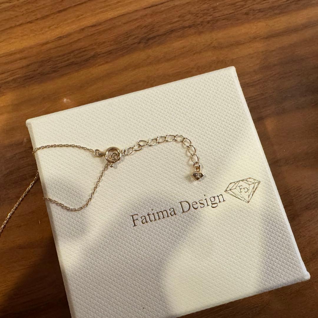 K10 イエローゴールド シンプル ネックレス