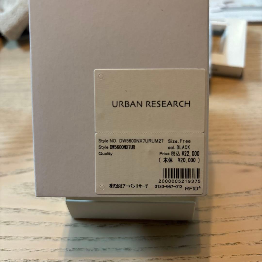 最終価格CASIO G-SHOCK DW-5600NX7 Nexus7BLACK