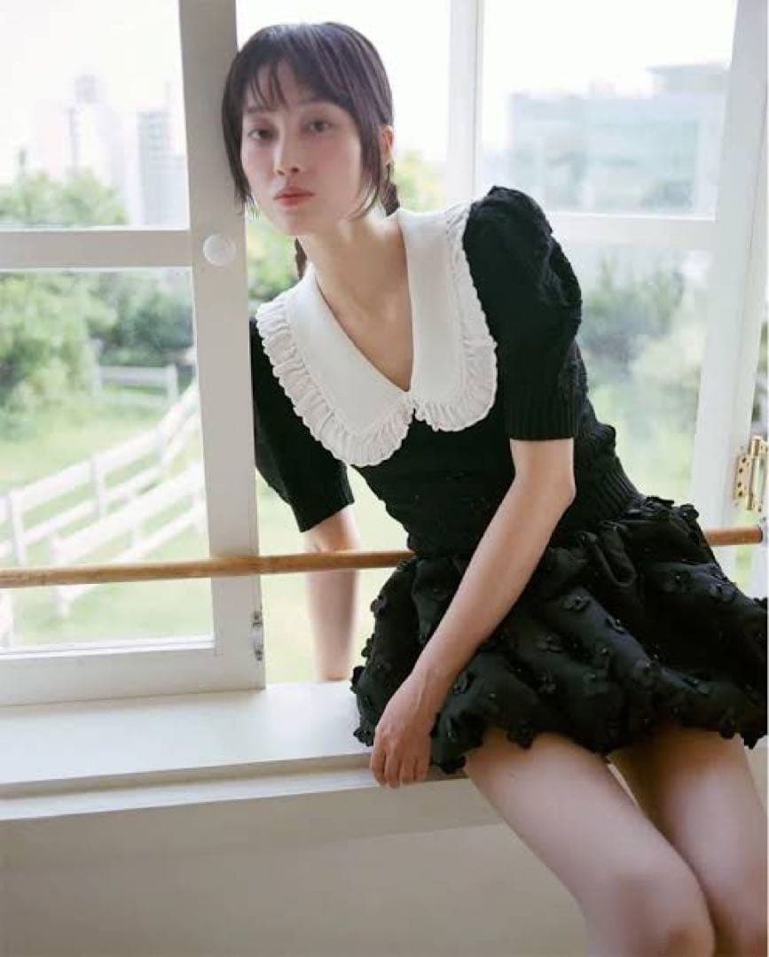 Bibiy stella flower skirt ビビィ