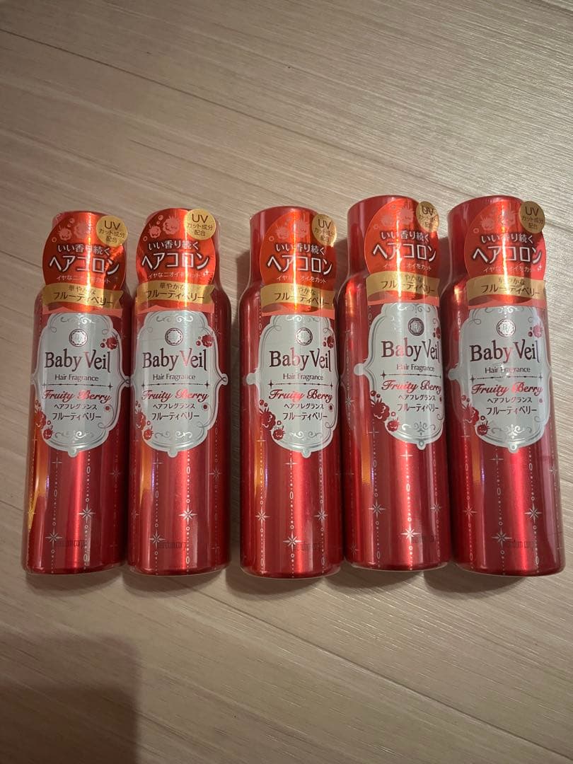 ベビーベール ヘアフレグランス フルーティベリー・フルーティーベリー ５本組