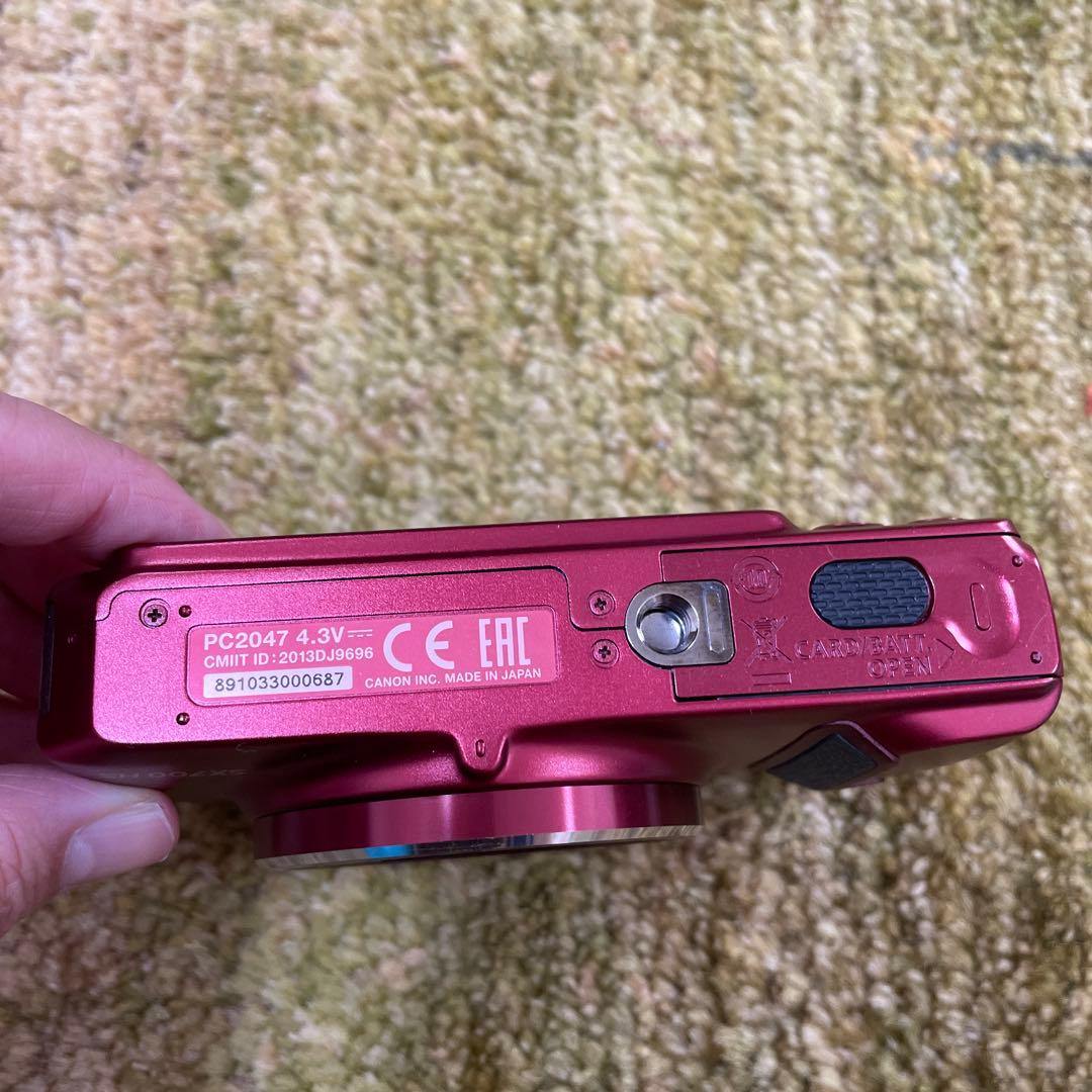 【美品】Canon SX700 HS 赤 コンパクトデジタルカメラ