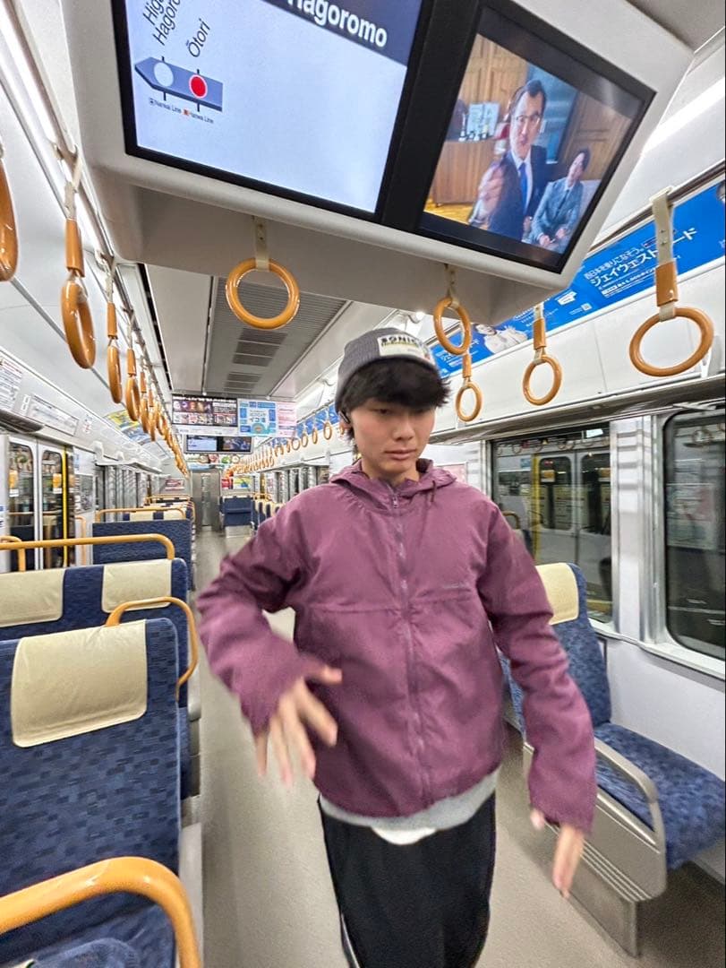 90s mont-bell 激レア　フード付きナイロンジャケット L パープル