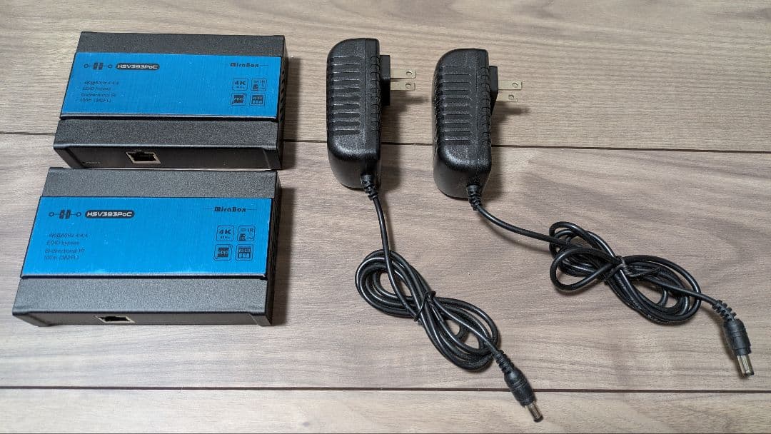 mirabox HDMI延長器LAN接続 4K対応 送信機と受信機セット