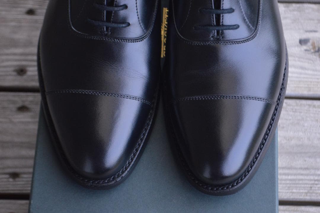 美品　CROCKETT＆JONES　KENT　6.5E　ブラック