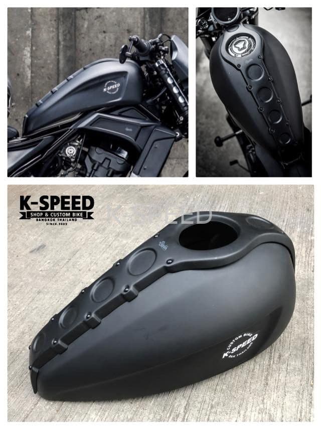 ホンダ レブル250-500用 タンクカバー K-speed Diabolus