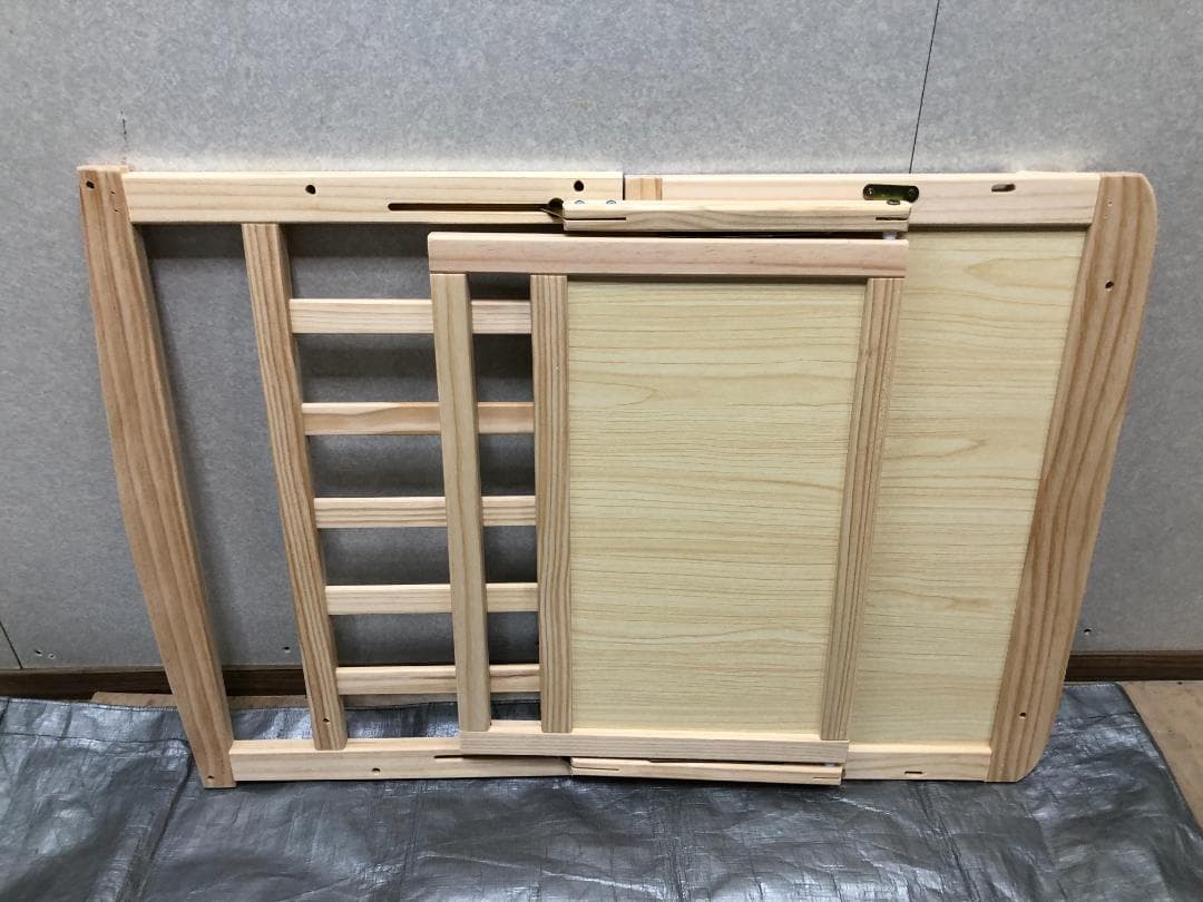 新品未使用品Averil ベビーベッド 添い寝ベッド　キャスタ―付き 73028