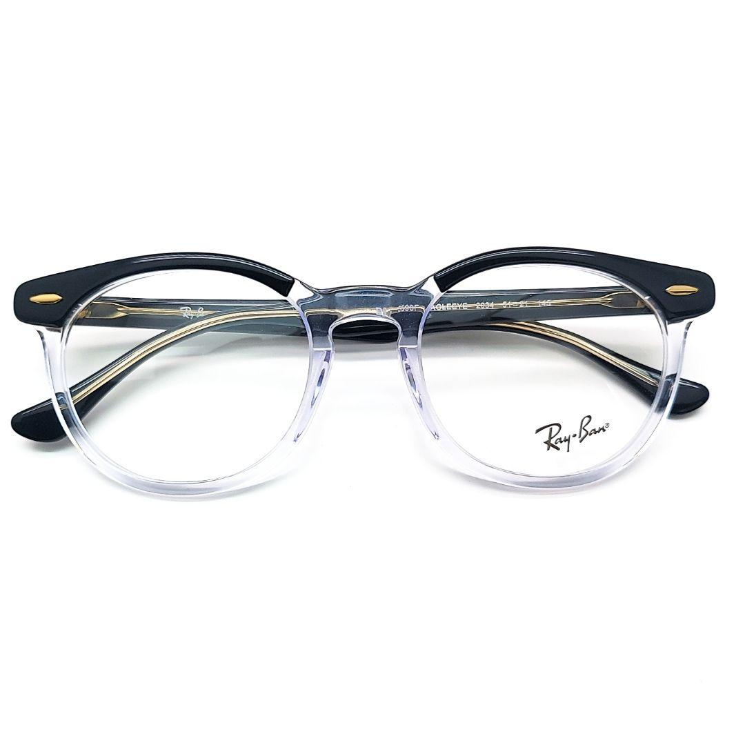 Ray-Ban RB 5598Fクリア/ブラック ラウンドメガネ