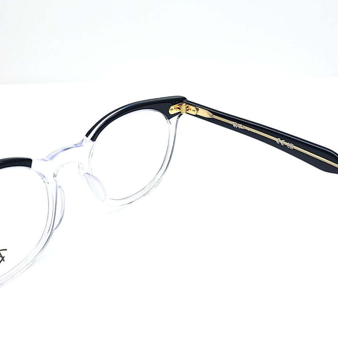 Ray-Ban RB 5598Fクリア/ブラック ラウンドメガネ