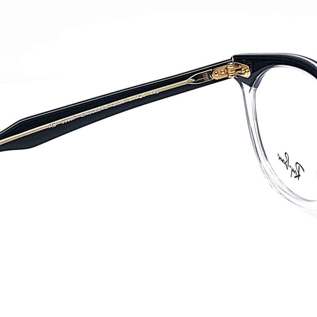 Ray-Ban RB 5598Fクリア/ブラック ラウンドメガネ