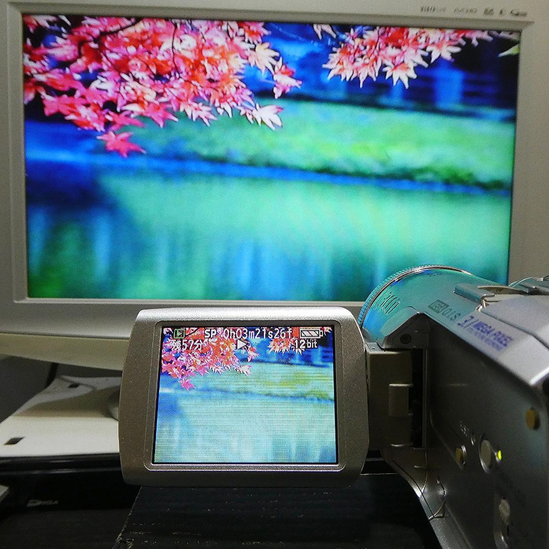 動作良好 パナソニック NV-GS250 MiniDVビデオDVDダビングに最適