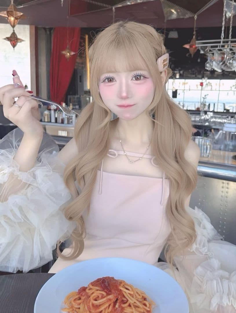 Darich ダーリッチ ボリュームスリーブチュールロングドレス