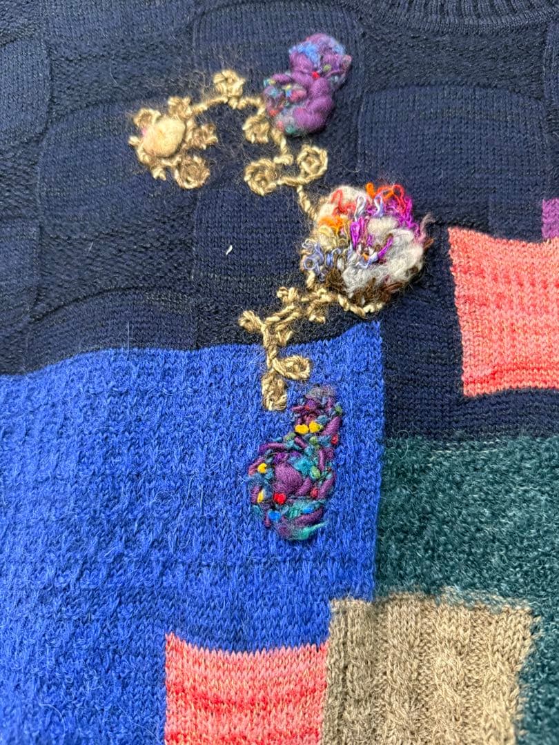 新品☆ニットワンピース☆佐藤繊維☆フリーサイズ☆定価3.9万+税